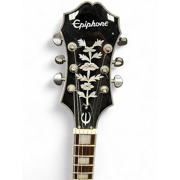 Used 2020s Epiphone Emperor Swingster Delta Blue Metallic Hollow Body Electric Guitar