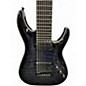Used Schecter Guitar Research HELLRAISER C8 HYBRID TRANSPARENT BLACK BURST Solid Body Electric Guitar