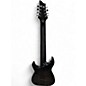 Used Schecter Guitar Research HELLRAISER C8 HYBRID TRANSPARENT BLACK BURST Solid Body Electric Guitar