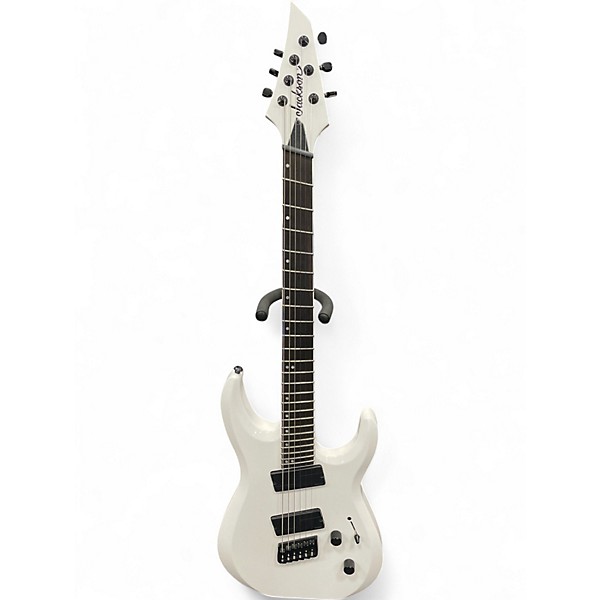 Used Jackson Pro Series Dinky DK Modern HT6 MS Snow White Solid Body Electric Guitar