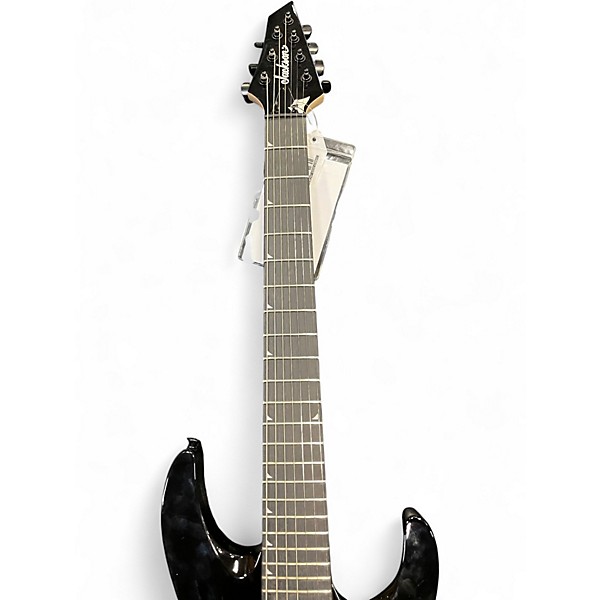 Used 2025 Jackson JS22-7 Dinky 7 String Black Solid Body Electric Guitar