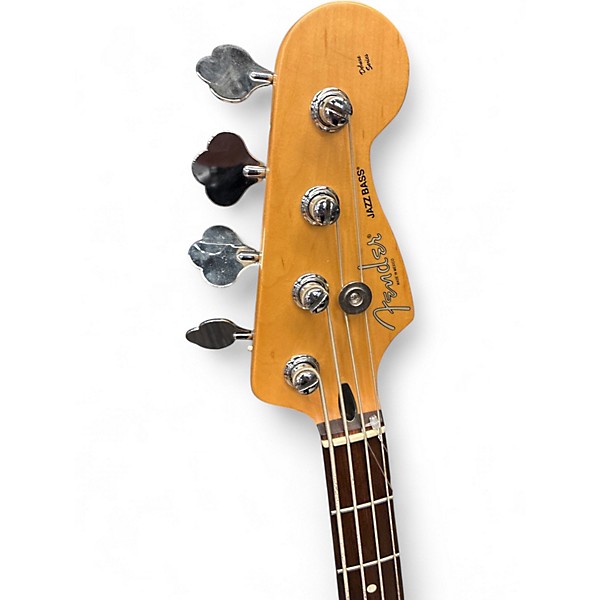 Used 2006 Fender Deluxe Active Jazz Bass Black Electric Bass Guitar