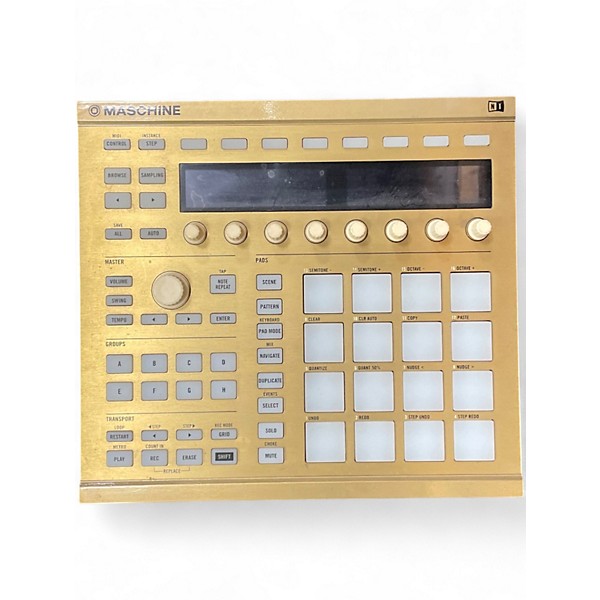 Used Native Instruments Maschine MKII LIMITED EDITION GOLD MIDI Controller