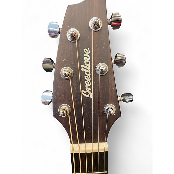 Used Breedlove Discovery Concert Natural Acoustic Guitar