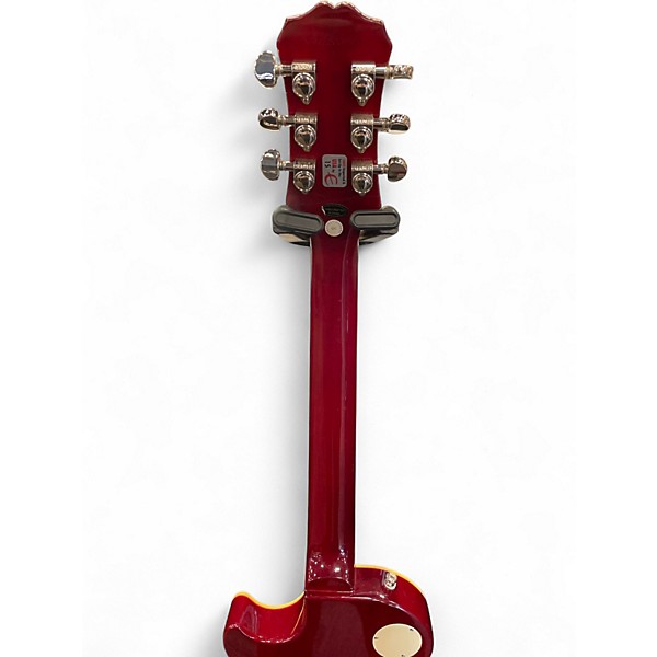 Used Epiphone Les Paul Standard Pro Cherry Sunburst Solid Body Electric Guitar