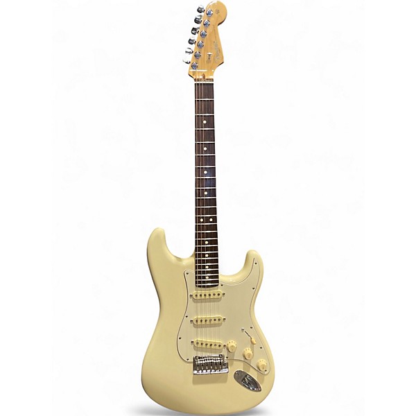 Used Fender American Professional Stratocaster SSS Olympic White Solid Body Electric Guitar
