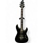 Used Schecter Guitar Research Omen 6 Black Solid Body Electric Guitar thumbnail