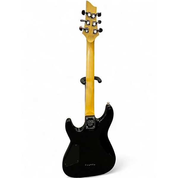 Used Schecter Guitar Research Omen 6 Black Solid Body Electric Guitar