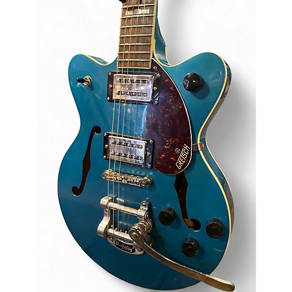 Used Gretsch Guitars G2657T Blue Hollow Body Electric Guitar