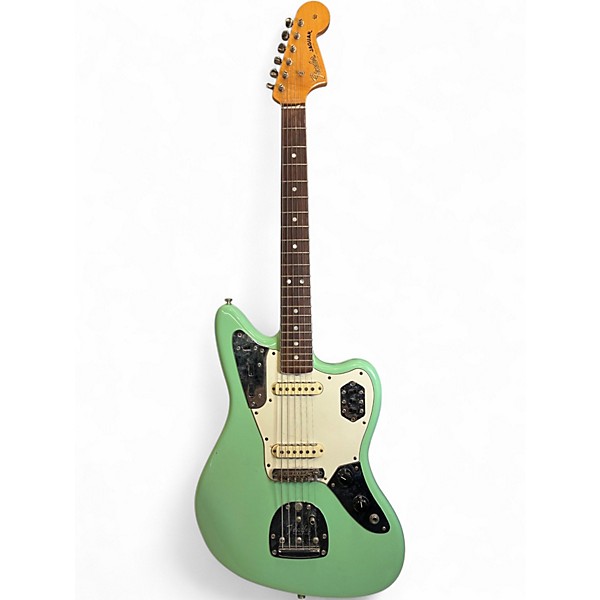 Used Fender 1962 American Vintage Jaguar Blue Solid Body Electric Guitar