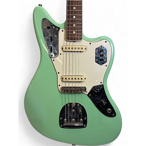 Used Fender 1962 American Vintage Jaguar Blue Solid Body Electric Guitar