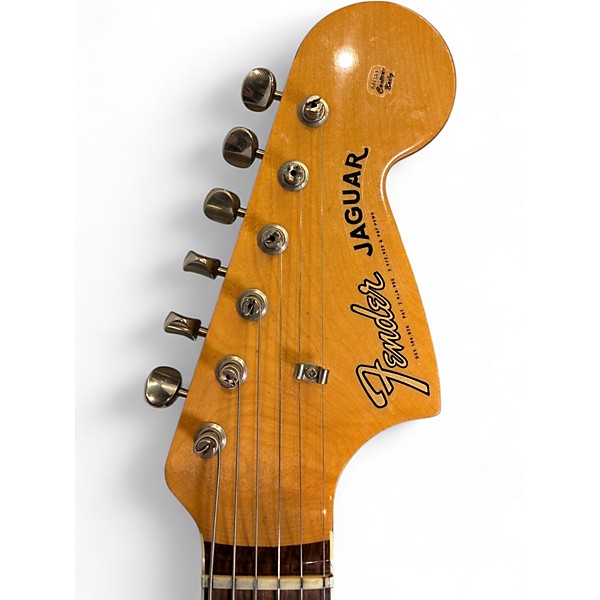Used Fender 1962 American Vintage Jaguar Blue Solid Body Electric Guitar