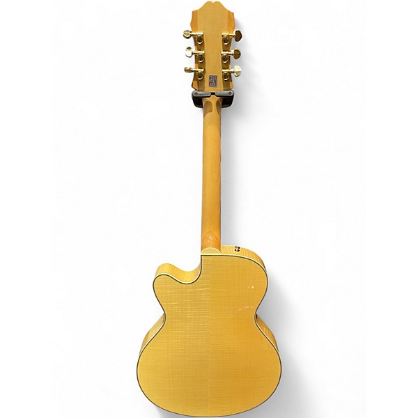 Used Epiphone Joe Pass Emperor II Natural Hollow Body Electric Guitar