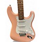Used Squier Bullet Stratocaster Pink Solid Body Electric Guitar