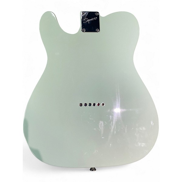 Used Squier Bullet Telecaster Surf Green Solid Body Electric Guitar