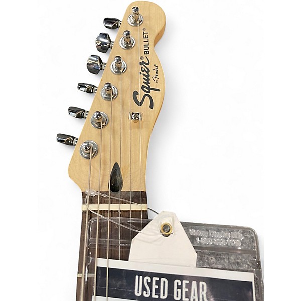 Used Squier Bullet Telecaster Surf Green Solid Body Electric Guitar