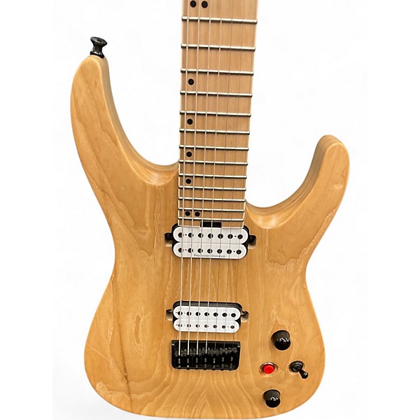 Used Jackson Pro Series DKA7M Natural Solid Body Electric Guitar