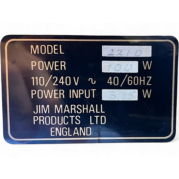 Vintage 1983 Marshall JCM800 Tube Guitar Amp Head