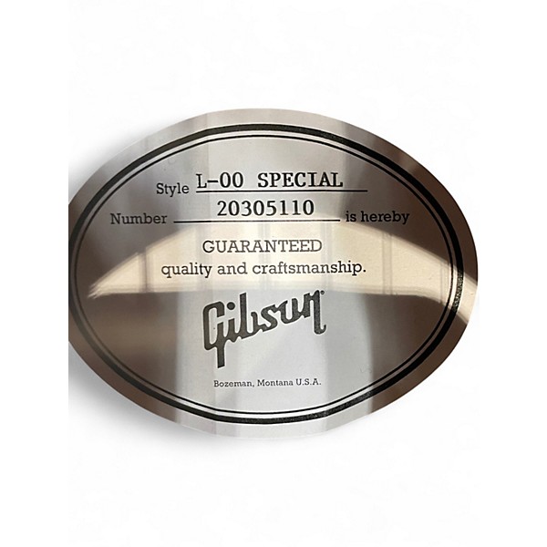 Used 2025 Gibson L-00 special Wine Red Acoustic Electric Guitar