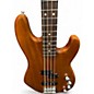 Used Fender Deluxe Active Precision Bass Vintage Natural Electric Bass Guitar