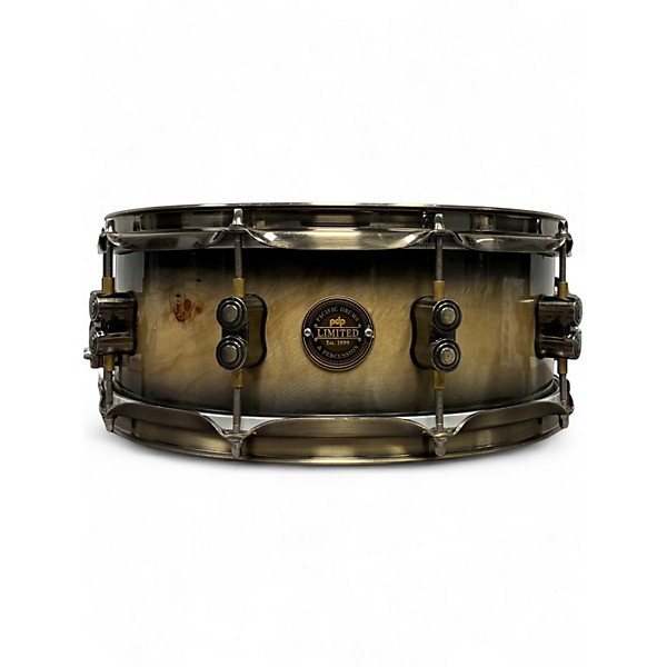 Used PDP by DW 14in LIMITED EDITIOM CONCEPT SNARE Charcoal BURST Drum