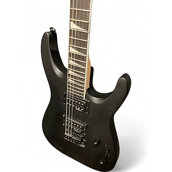 Used Jackson JS22 DKA Arch Top Satin Black Solid Body Electric Guitar