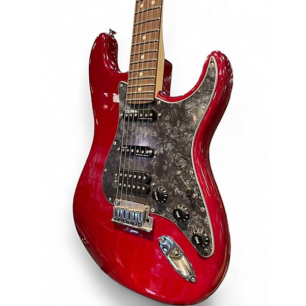 Used 2024 Fender Mod Shop Stratocaster Wine Red Solid Body Electric Guitar