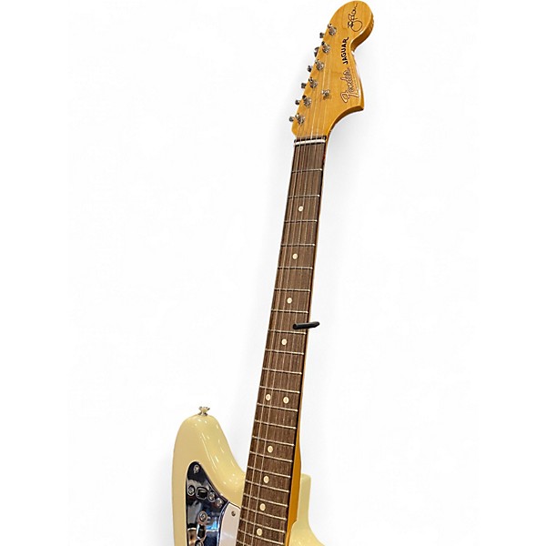 Used Fender Johnny Marr Signature Jaguar Alpine White Solid Body Electric Guitar