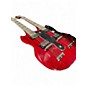 Used Epiphone G1275 Double Neck Wine Red Solid Body Electric Guitar