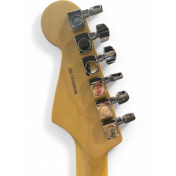 Used 2016 Fender American Professional Stratocaster HSS Shawbucker Black Solid Body Electric Guitar