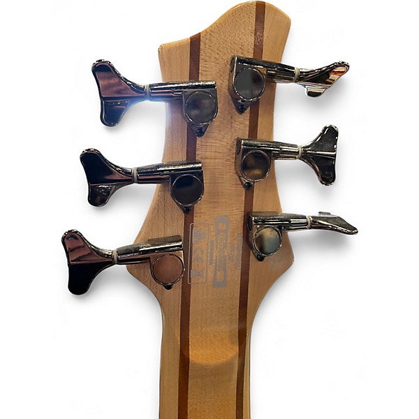 Used Ibanez BTB846 6 String Gray Electric Bass Guitar