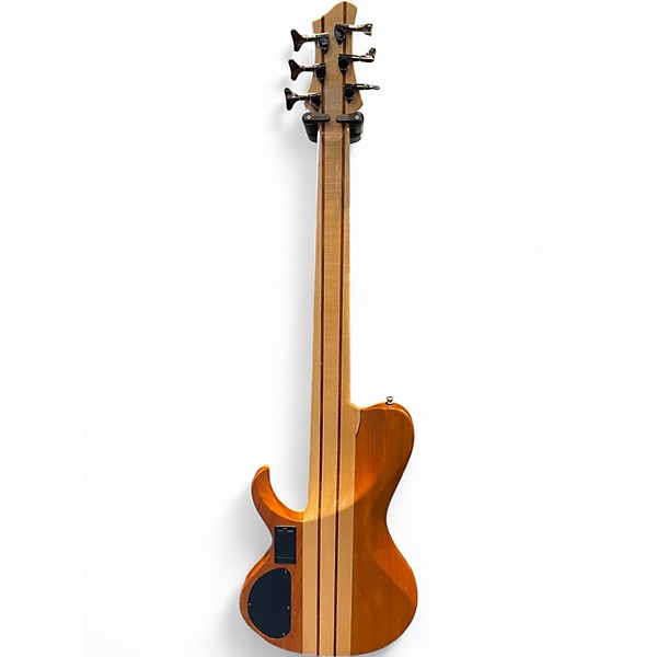 Used Ibanez BTB846 6 String Gray Electric Bass Guitar