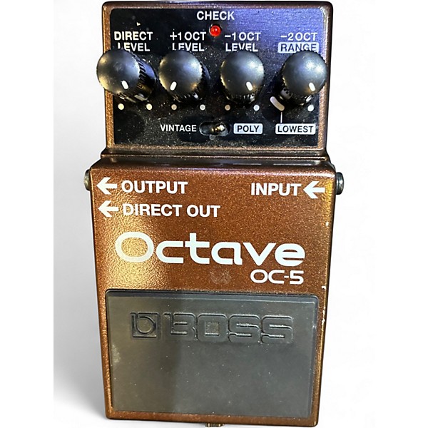 Used BOSS OC5 Effect Pedal