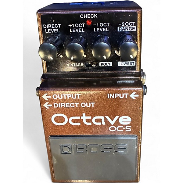 Used BOSS OC5 Effect Pedal