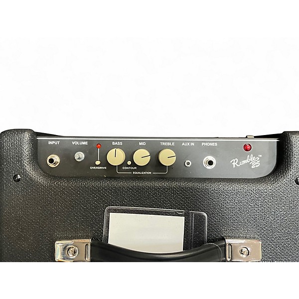 Used Fender Rumble 25 25W 1x10 Bass Combo Amp