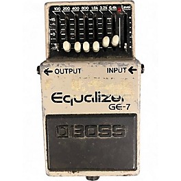 Used BOSS GE7 Equalizer Pedal