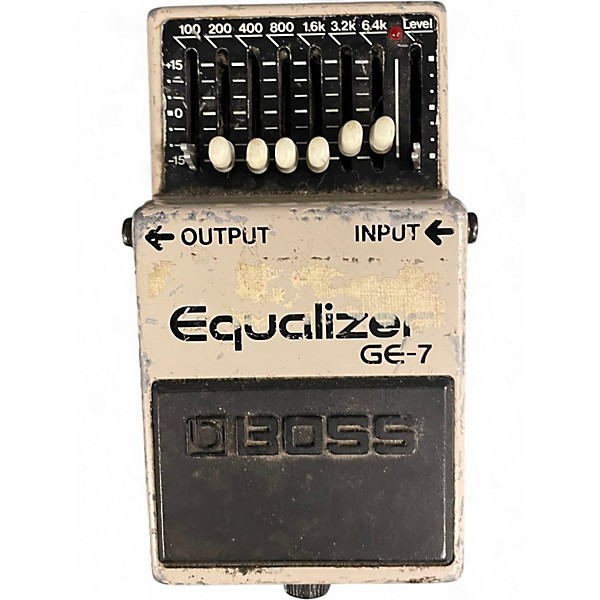 Used BOSS GE7 Equalizer Pedal