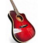 Used Alvarez 5083N Fusion Red Acoustic Electric Guitar