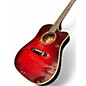 Used Alvarez 5083N Fusion Red Acoustic Electric Guitar