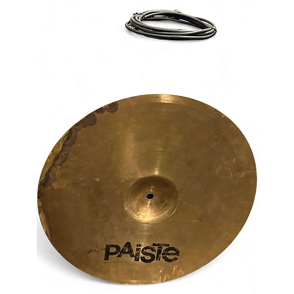 Used Paiste 16in 502 Bronze Power Crash Cymbal