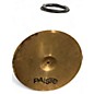 Used Paiste 16in 502 Bronze Power Crash Cymbal