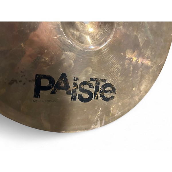 Used Paiste 16in 502 Bronze Power Crash Cymbal