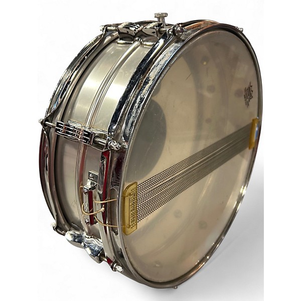 Vintage 1960s Ludwig 5X14 Acrolite Snare Brushed Chrome Drum