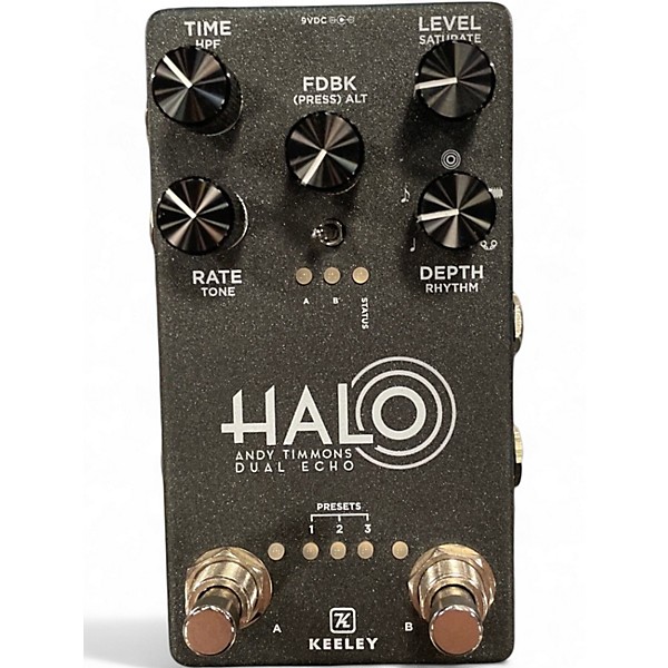 Used Keeley halo Effect Pedal