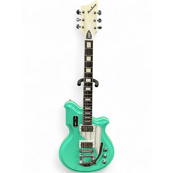 Used Eastwood Airline Map Mint Green Solid Body Electric Guitar