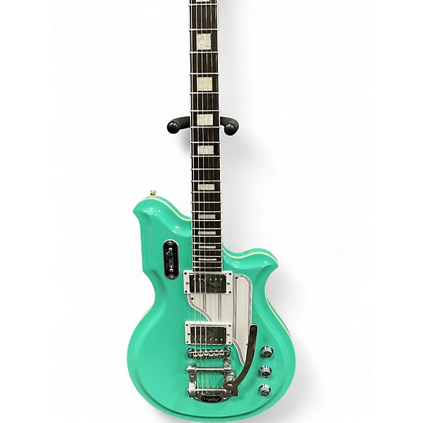 Used Eastwood Airline Map Mint Green Solid Body Electric Guitar