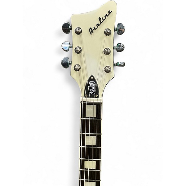 Used Eastwood Airline Map Mint Green Solid Body Electric Guitar