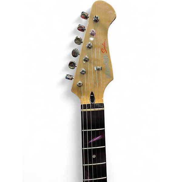 Used Donner SEEKER Black Solid Body Electric Guitar