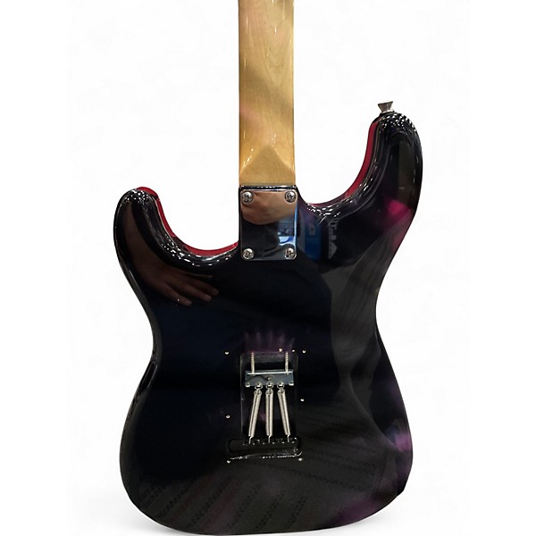 Used Donner SEEKER Black Solid Body Electric Guitar