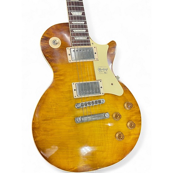 Used The Heritage H-150 Artisan Aged Dirty Lemon Burst Solid Body Electric Guitar